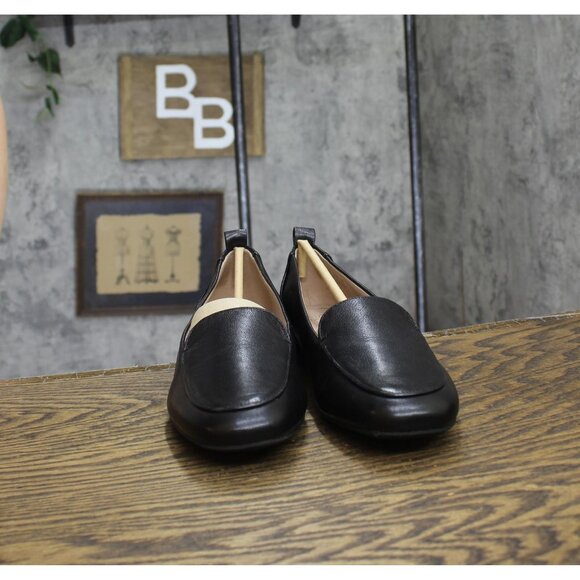 Naturalizer Womens Jordyn Loafers Leather J4820L1001 Black Leather 9W - Picture 3 of 15